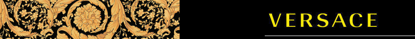 VERSACE banner of category