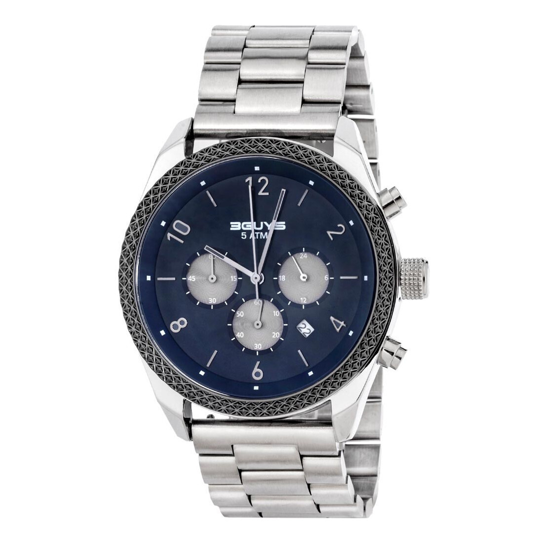 Watch 3GUYS Chronograph with bracelet
